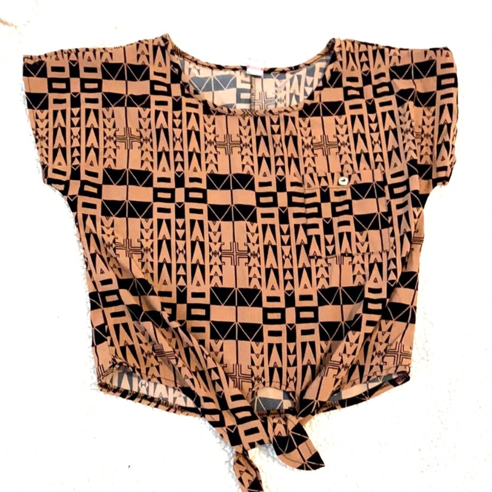 Love Republic Boho Crop Top Sz Small